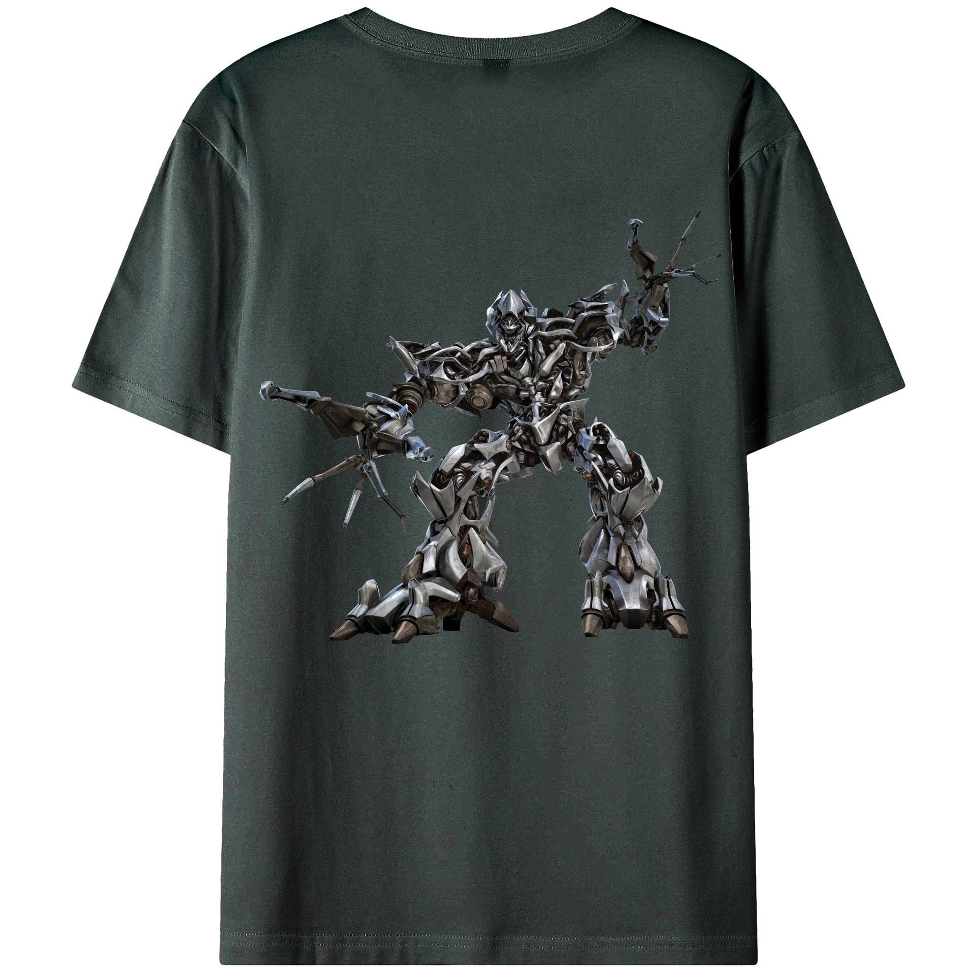 （画像用）  綿100％ メンズ半袖Tシャツ（バックプリント） 通気性